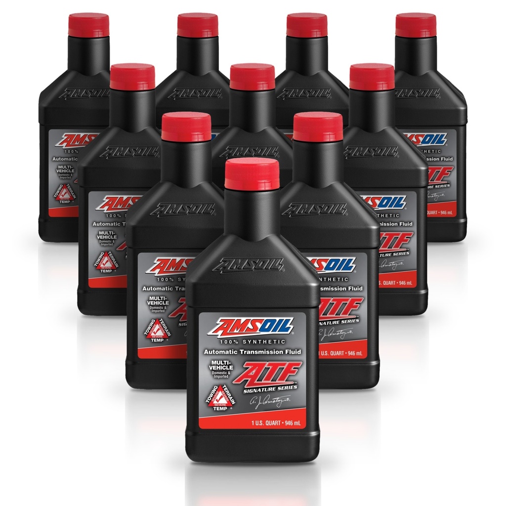 [KIT-AMATFQT-10L] Kit 10 Litros Signature Series Multi-Vehicle Synthetic Automatic Transmission Fluid AMSOIL