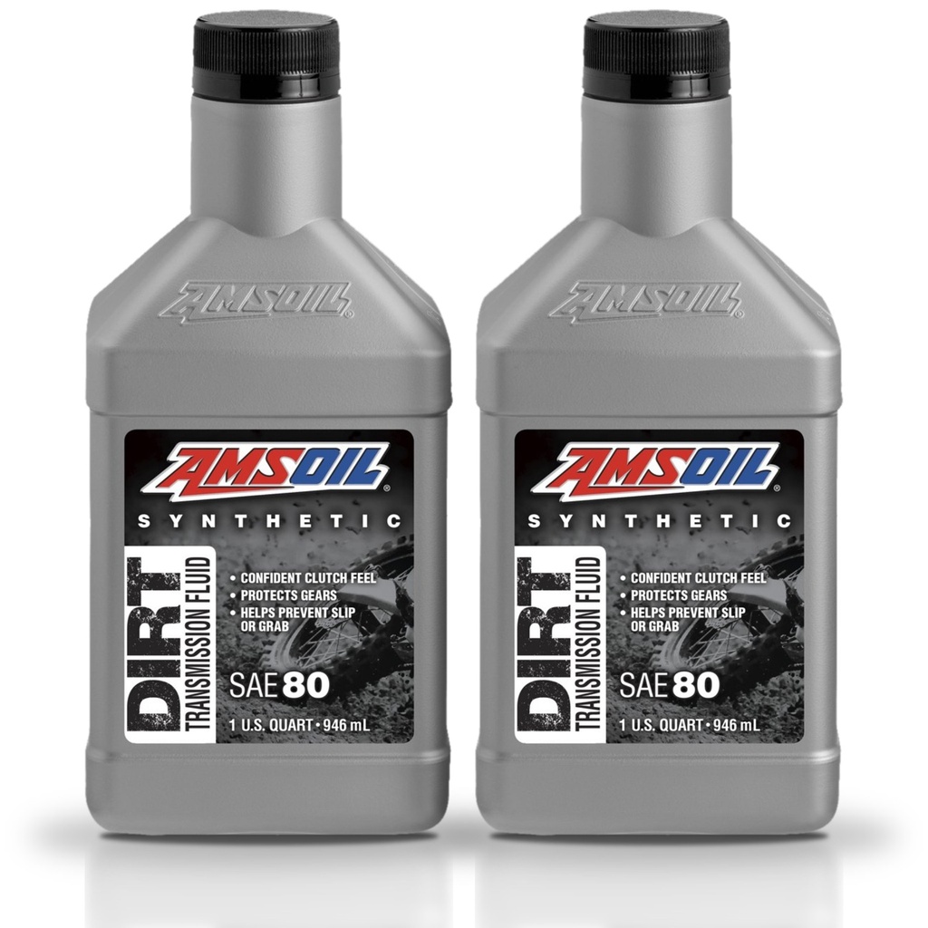[KIT-AMDBTFQT-2L] Kit 2 Litros Synethetic Dirt Bike Transmission Fluid AMSOIL