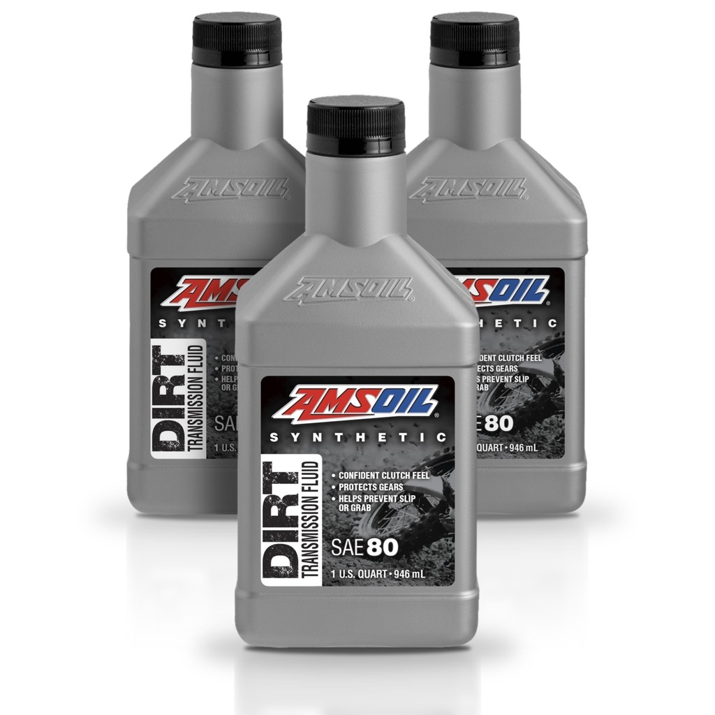 [KIT-AMDBTFQT-3L] Kit 3 Litros Synethetic Dirt Bike Transmission Fluid AMSOIL