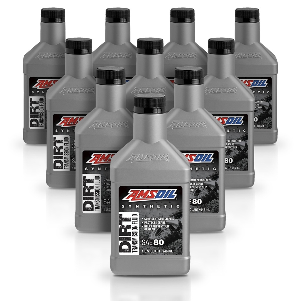 [KIT-AMDBTFQT-10L] Kit 10 Litros Synethetic Dirt Bike Transmission Fluid AMSOIL