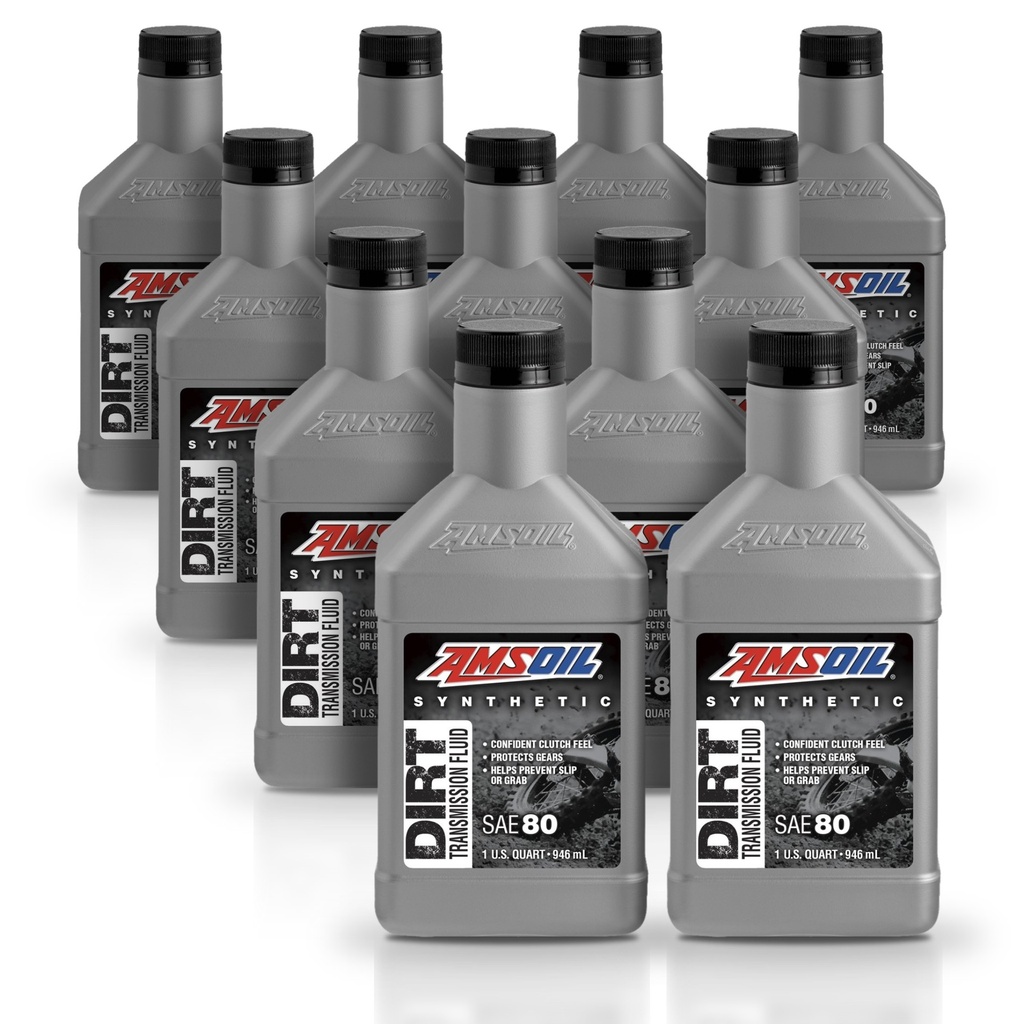 [KIT-AMDBTFQT-11L] Kit 11 Litros Synethetic Dirt Bike Transmission Fluid AMSOIL