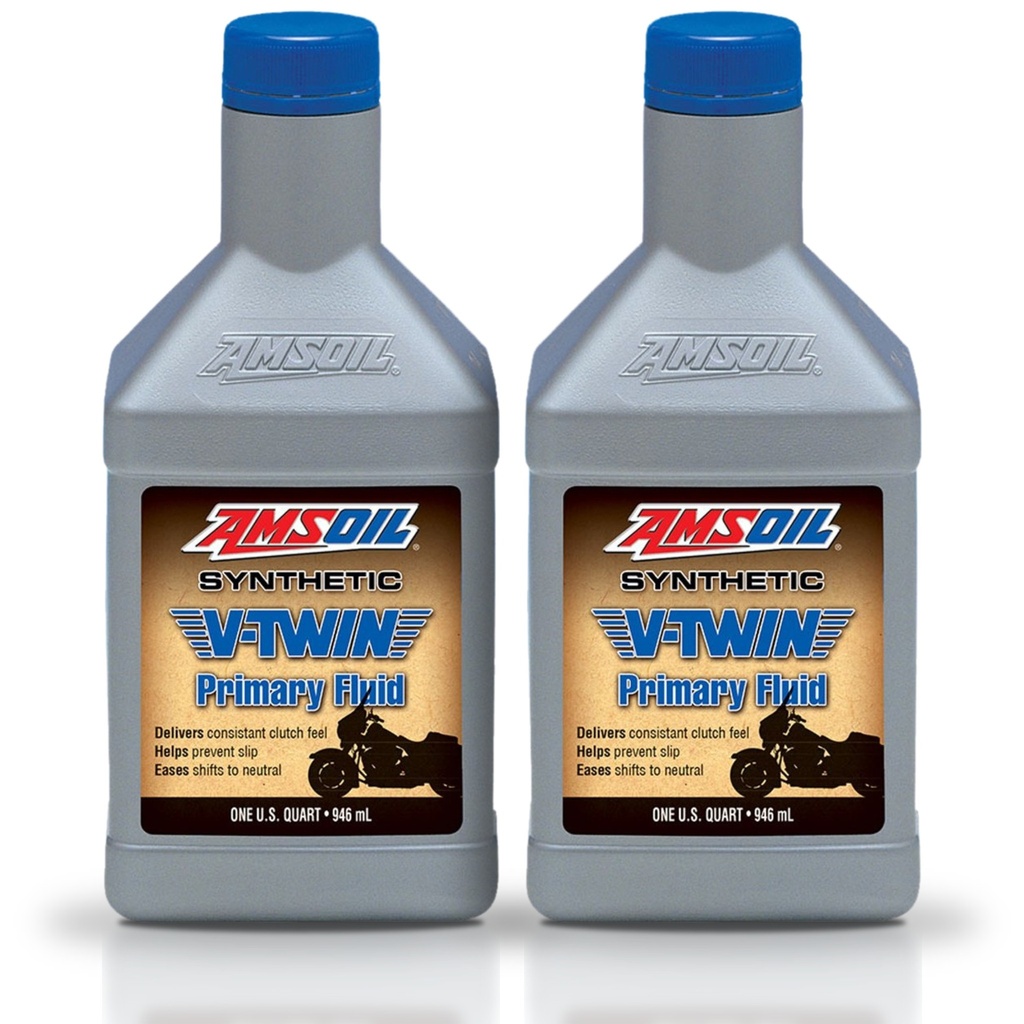 [KIT-AMMVPQT-2L] Kit 2 Litros Synthetic V-Twin Primary Fluid AMSOIL