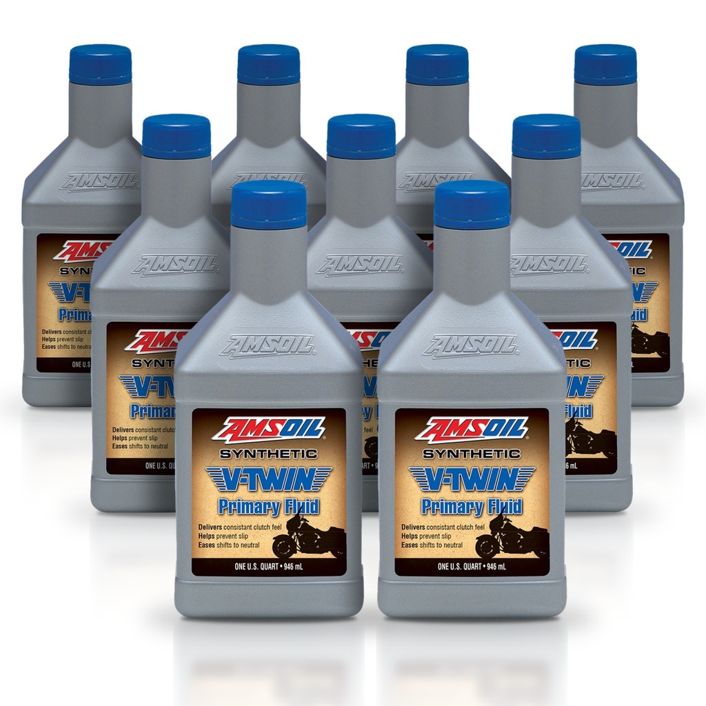 [KIT-AMMVPQT-9L] Kit 9 Litros Synthetic V-Twin Primary Fluid AMSOIL