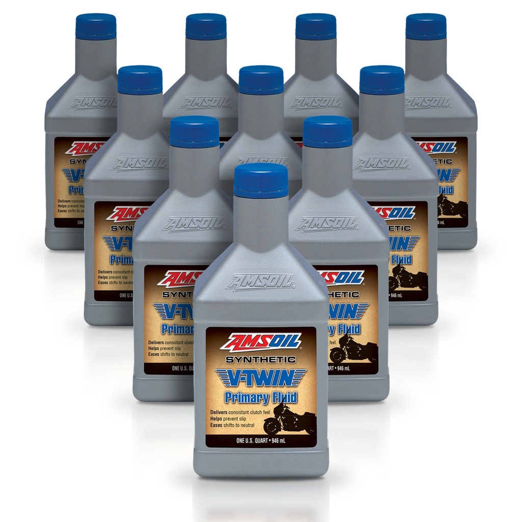 [KIT-AMMVPQT-10L] Kit 10 Litros Synthetic V-Twin Primary Fluid AMSOIL