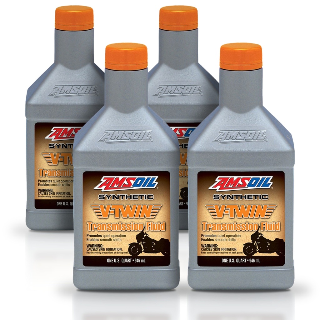 [KIT-AMMVTQT-4L] Kit 4 Litros Synthetic V-Twin Transmission Fluid AMSOIL