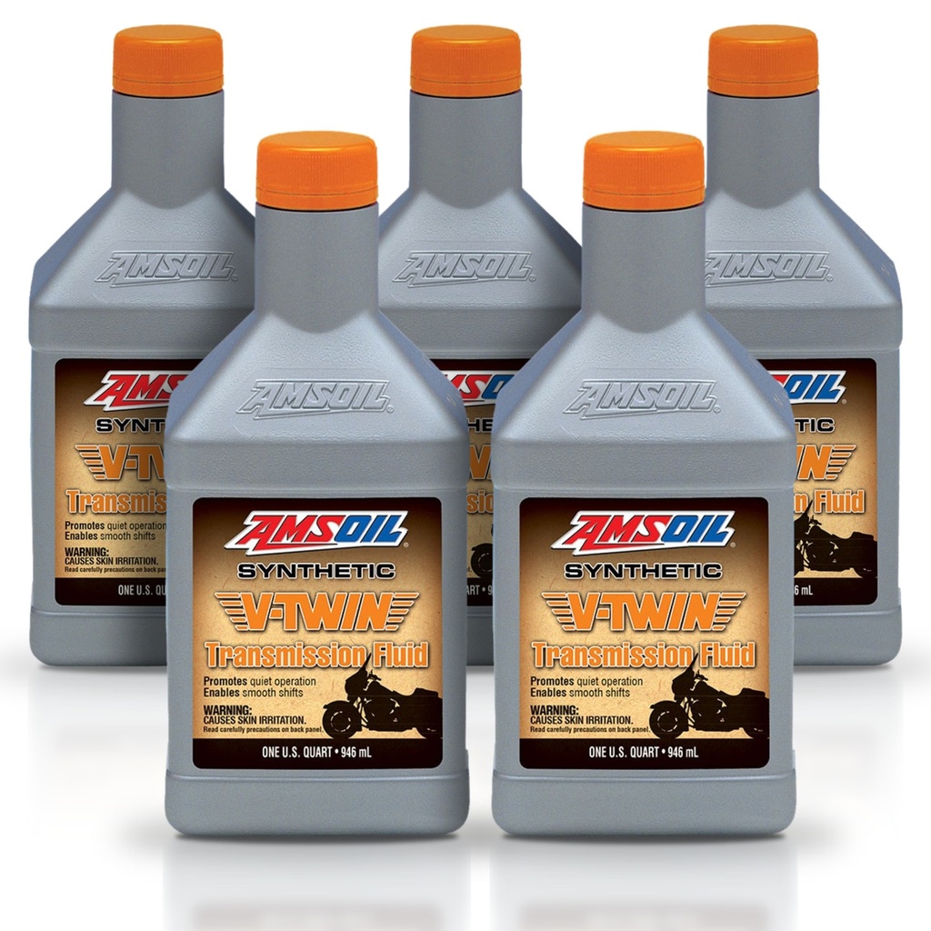 [KIT-AMMVTQT-5L] Kit 5 Litros Synthetic V-Twin Transmission Fluid AMSOIL