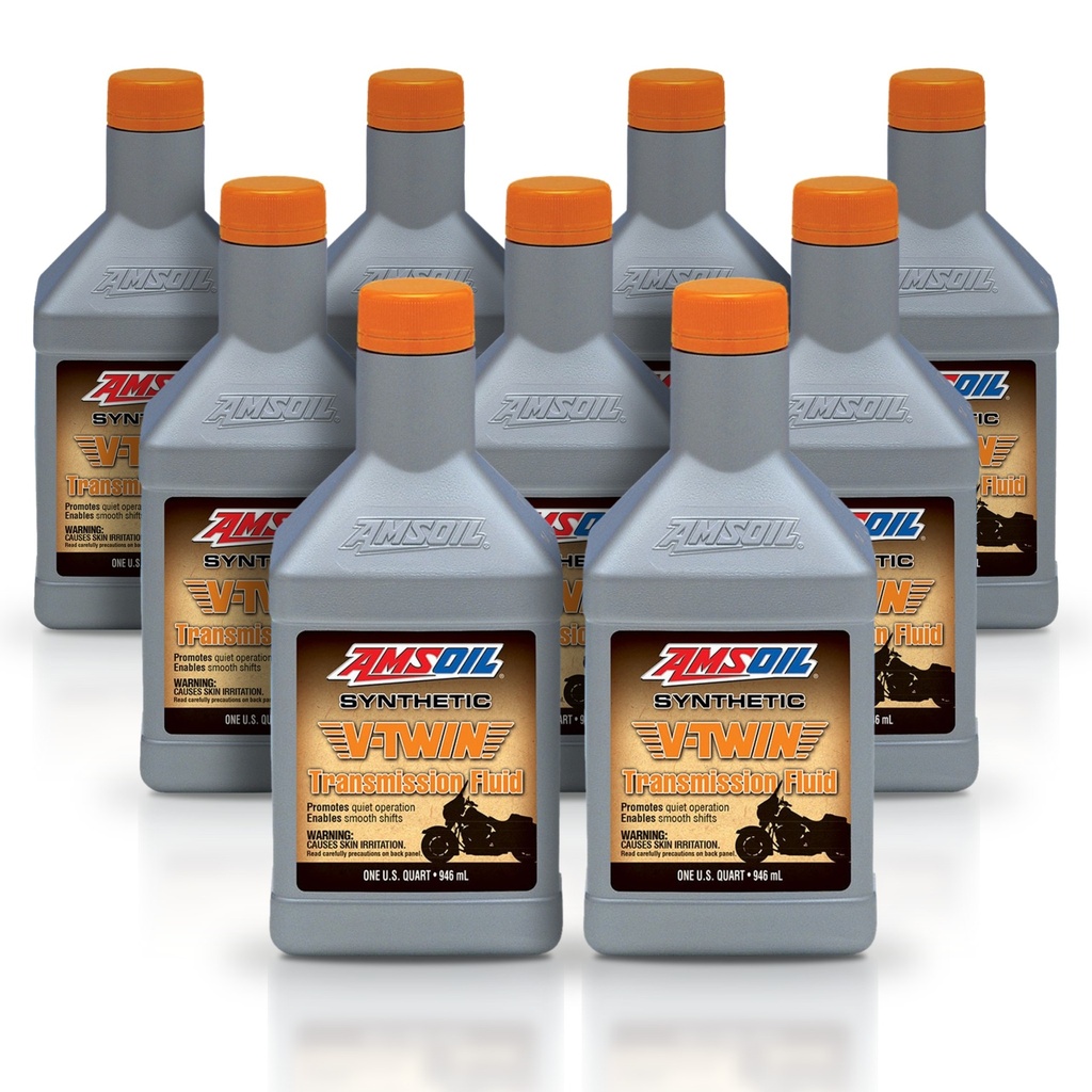 [KIT-AMMVTQT-9L] Kit 9 Litros Synthetic V-Twin Transmission Fluid AMSOIL