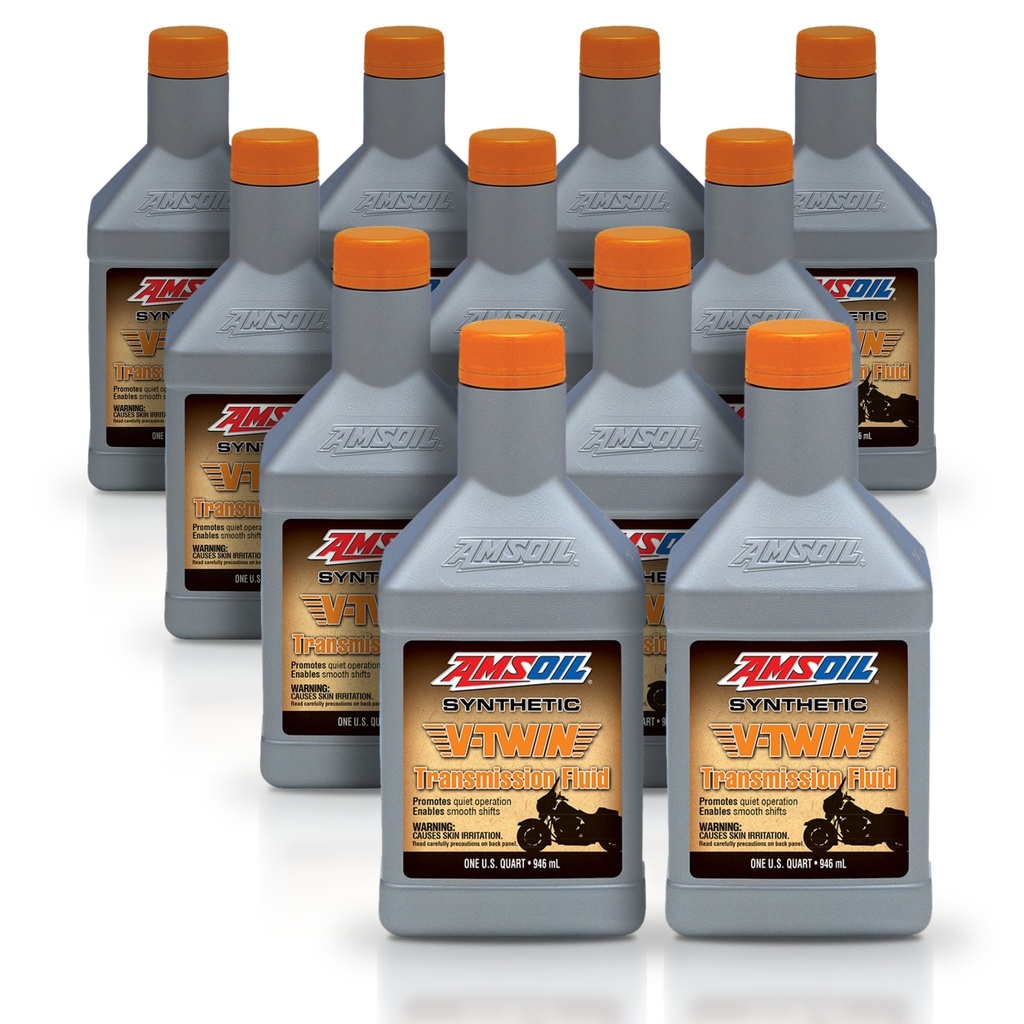 [KIT-AMMVTQT-11L] Kit 11 Litros Synthetic V-Twin Transmission Fluid AMSOIL