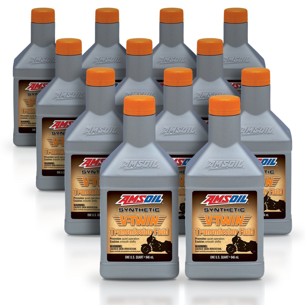 [KIT-AMMVTQT-12L] Kit 12 Litros Synthetic V-Twin Transmission Fluid AMSOIL