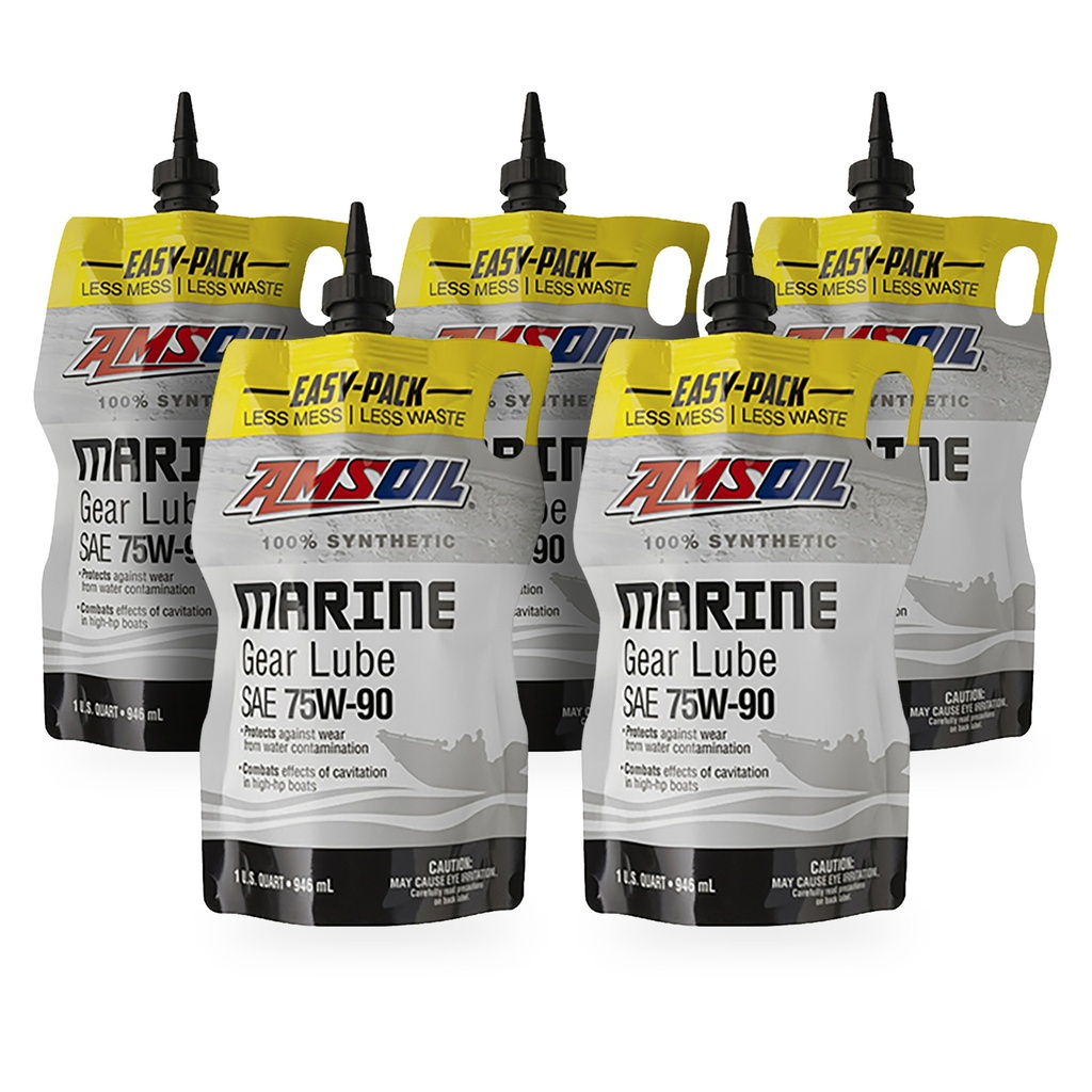 [KIT-AMAGMPK-5L] Kit 5 Litros SAE 75W/80W90 Universal Synthetic Marine Gear Lube AMSOIL
