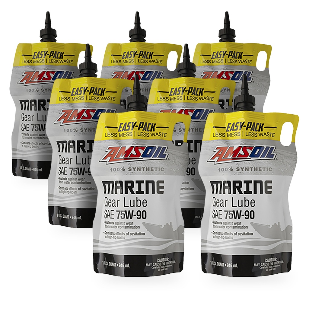 [KIT-AMAGMPK-7L] Kit 7 Litros SAE 75W/80W90 Universal Synthetic Marine Gear Lube AMSOIL