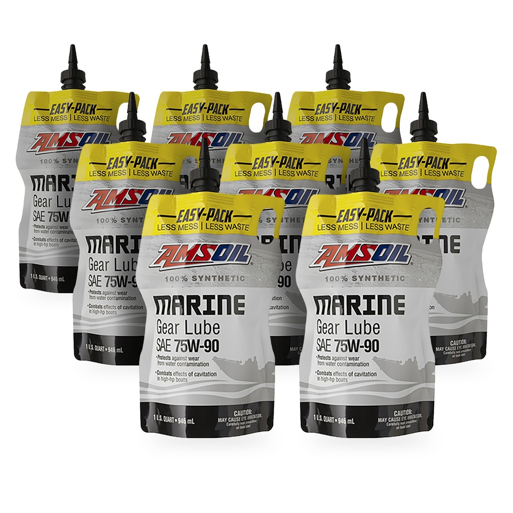 [KIT-AMAGMPK-8L] Kit 8 Litros SAE 75W/80W90 Universal Synthetic Marine Gear Lube AMSOIL