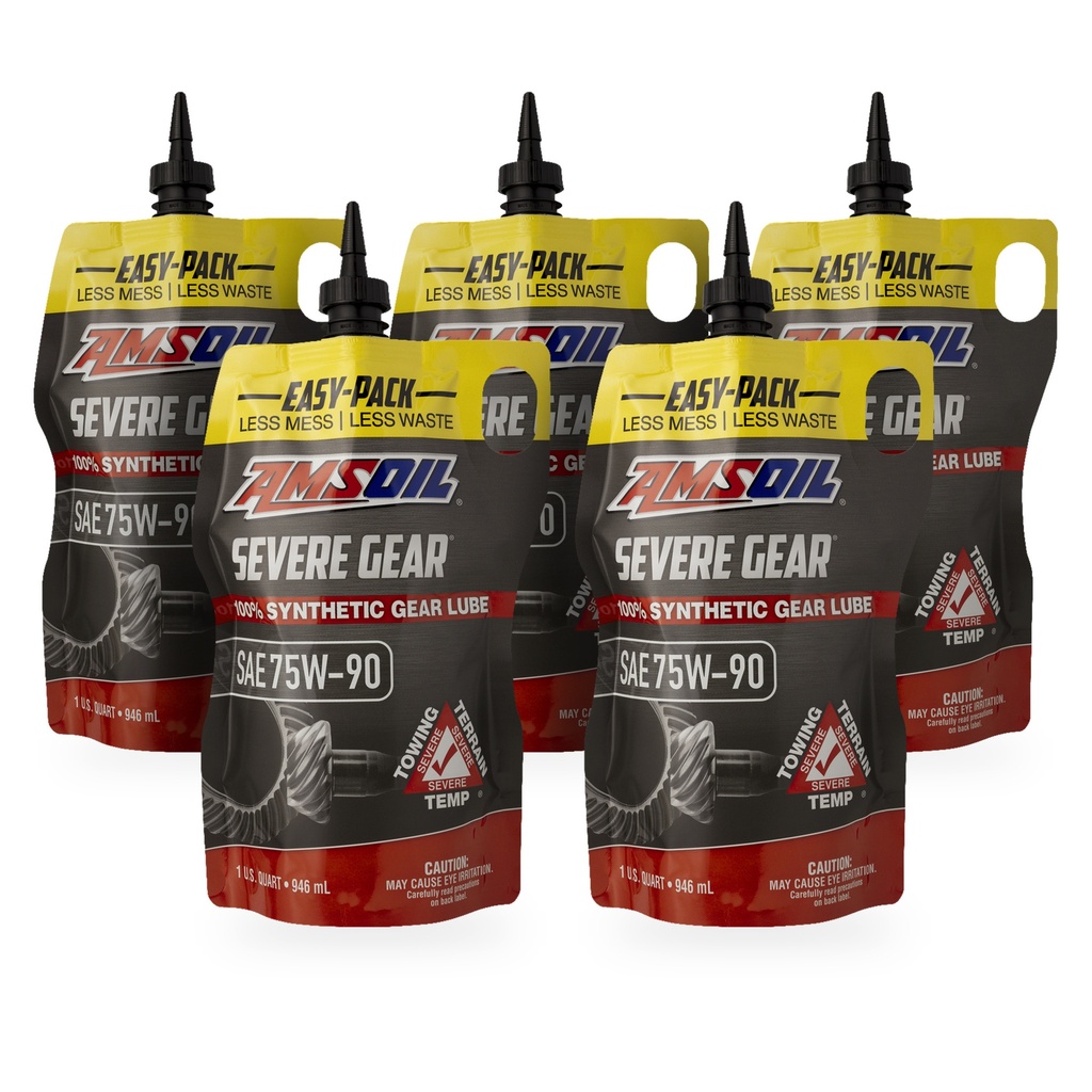 [KIT-AMSVGPK-5L] Kit 5 Litros Severe Gear® SAE 75W90 Synthetic Gear Lube AMSOIL