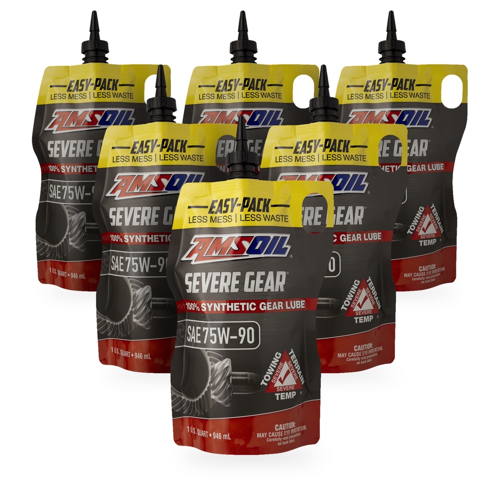 [KIT-AMSVGPK-6L] Kit 6 Litros Severe Gear® SAE 75W90 Synthetic Gear Lube AMSOIL