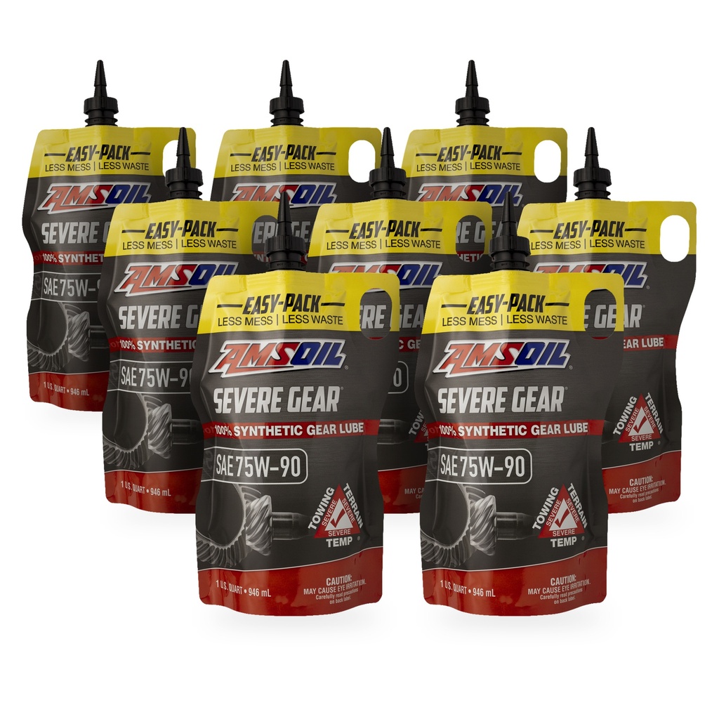 [KIT-AMSVGPK-8L] Kit 8 Litros Severe Gear® SAE 75W90 Synthetic Gear Lube AMSOIL