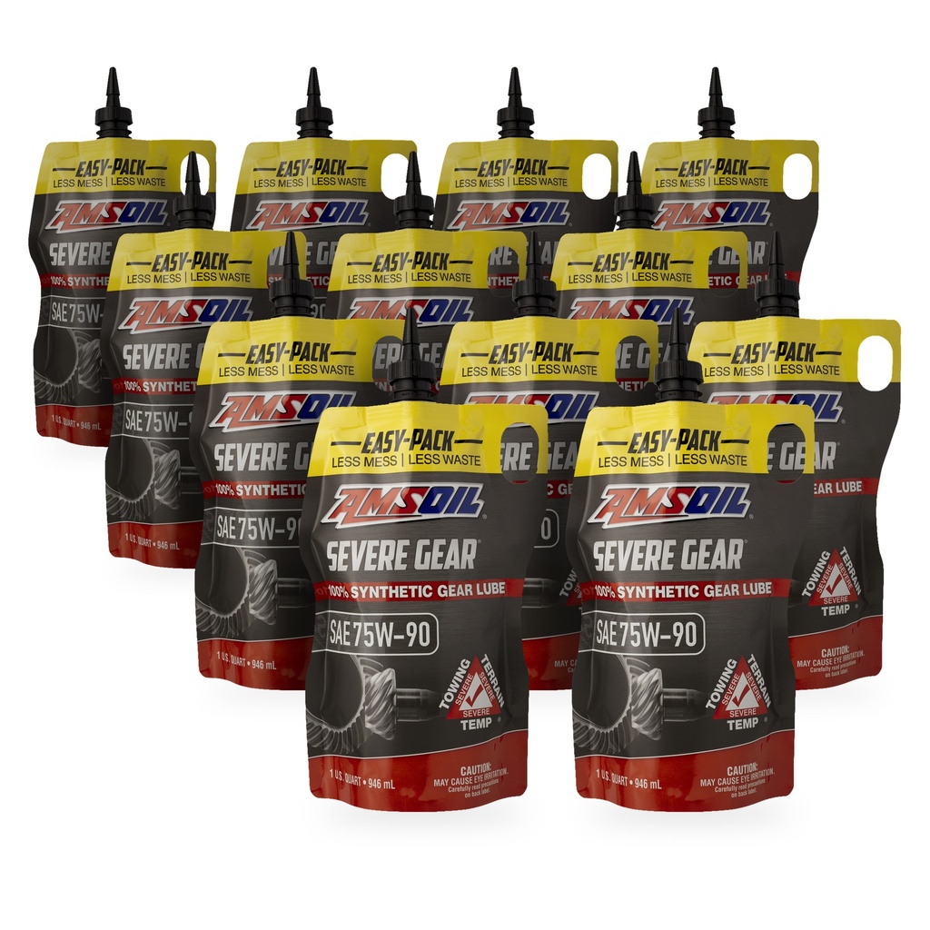 [KIT-AMSVGPK-12L] Kit 12 Litros Severe Gear® SAE 75W90 Synthetic Gear Lube AMSOIL