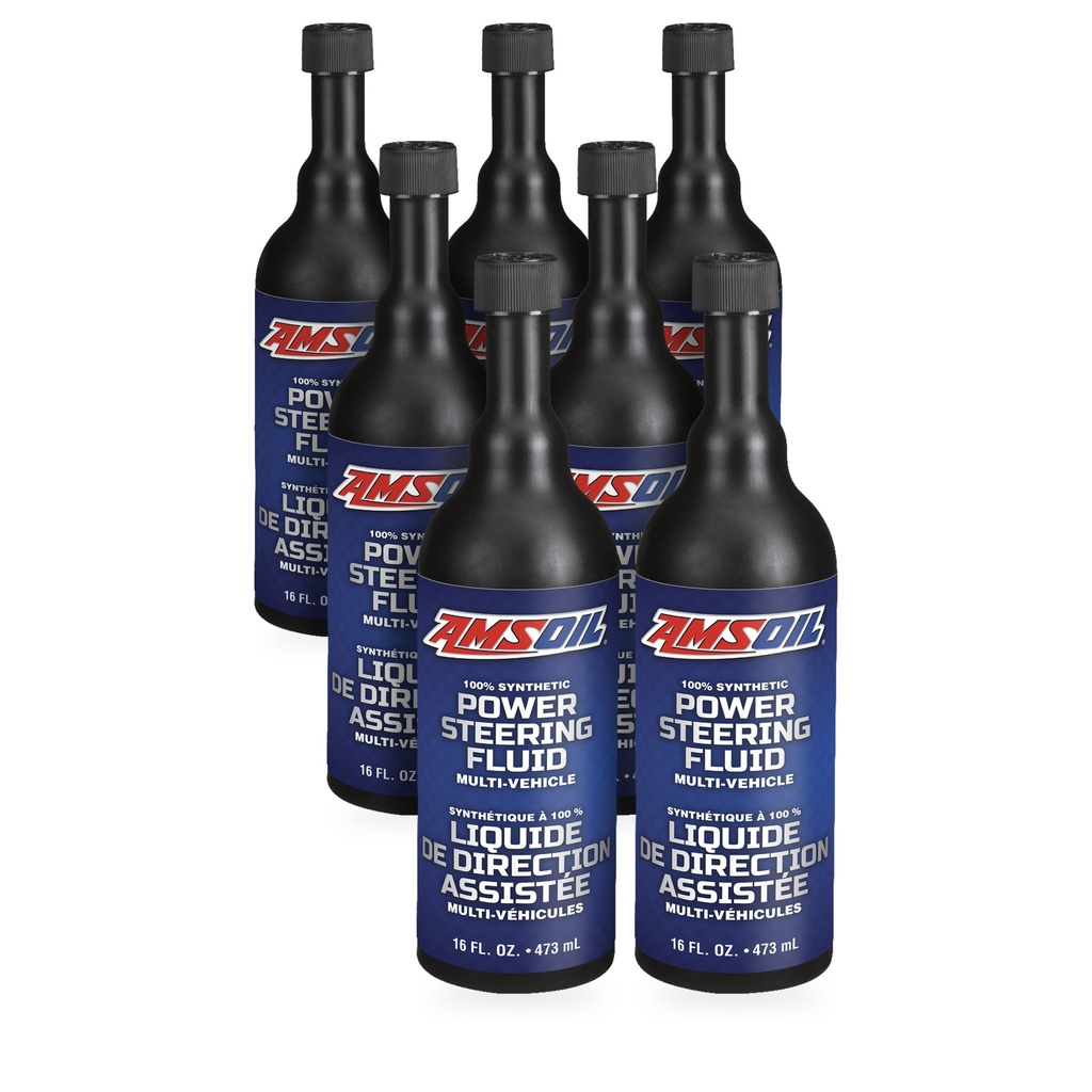 [KIT-AMPSFCN-7L] Kit 7 Litros Synthetic Multi-Vehicle Power Steering Fluid AMSOIL