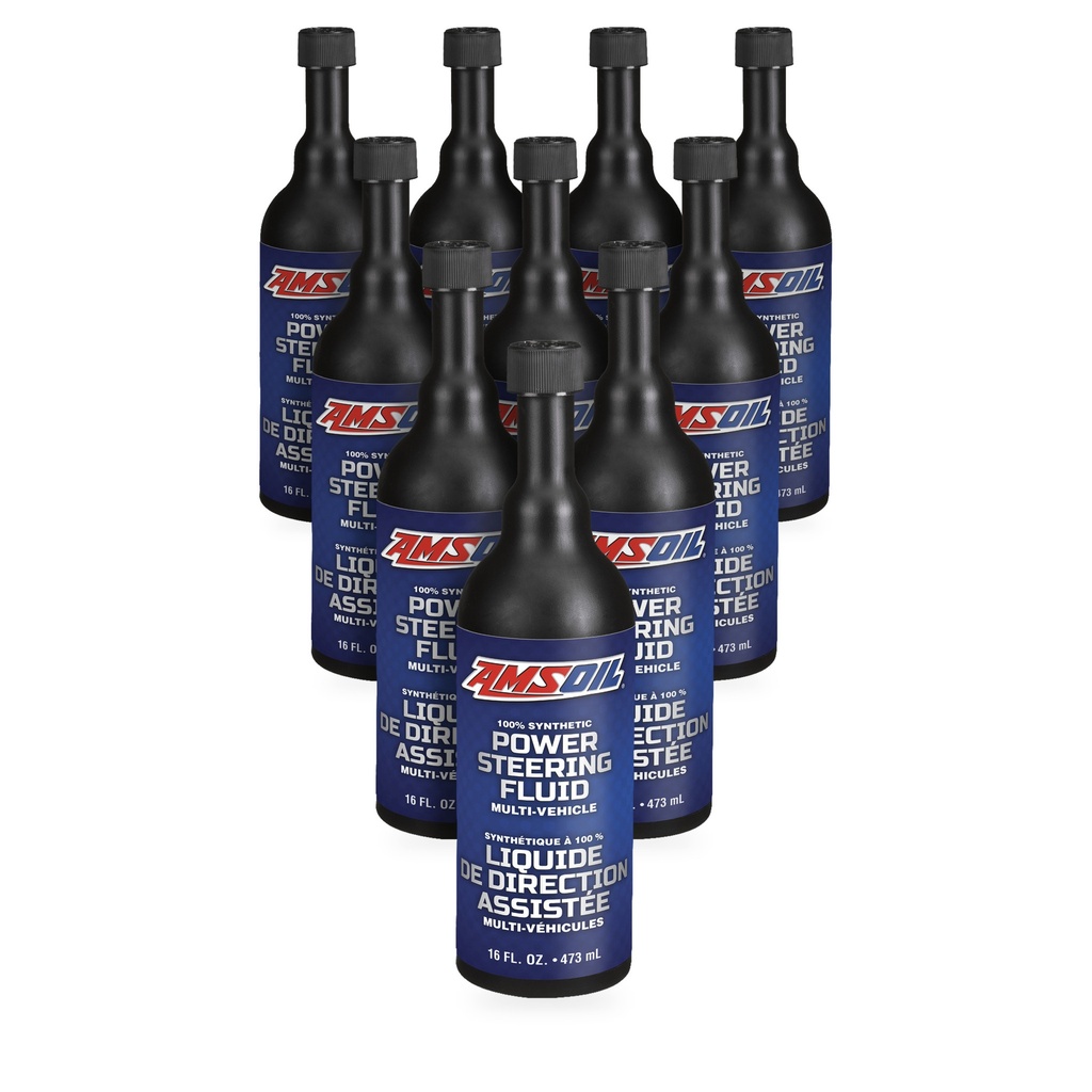 [KIT-AMPSFCN-10L] Kit 10 Litros Synthetic Multi-Vehicle Power Steering Fluid AMSOIL