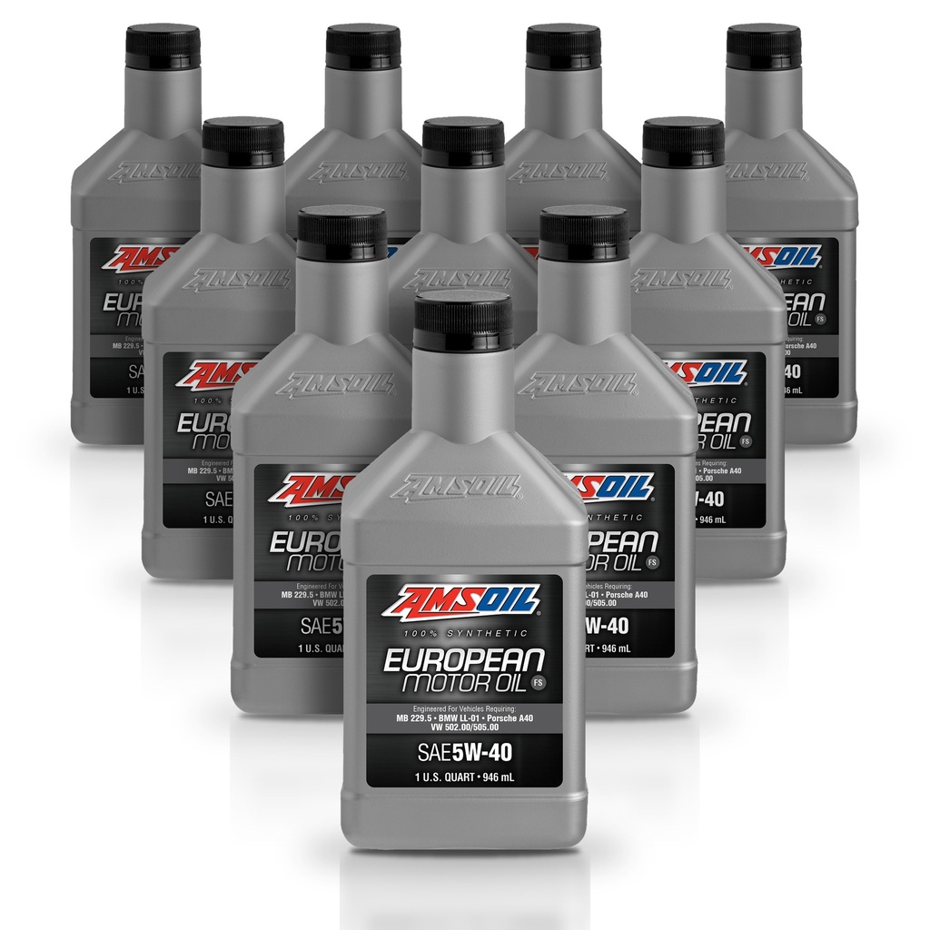[KIT-AMEFMQT-10L] Kit 10 Litros European Car Formula 5W40 FS Synthetic Motor Oil AMSOIL