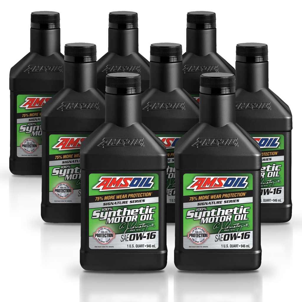 [KIT-AMAZSQT-8L] Kit 8 Litros Aceite Sintético AMSOIL Signature Series 0W16 AMSOIL