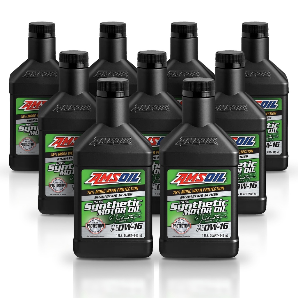 [KIT-AMAZSQT-9L] Kit 9 Litros Aceite Sintético AMSOIL Signature Series 0W16 AMSOIL