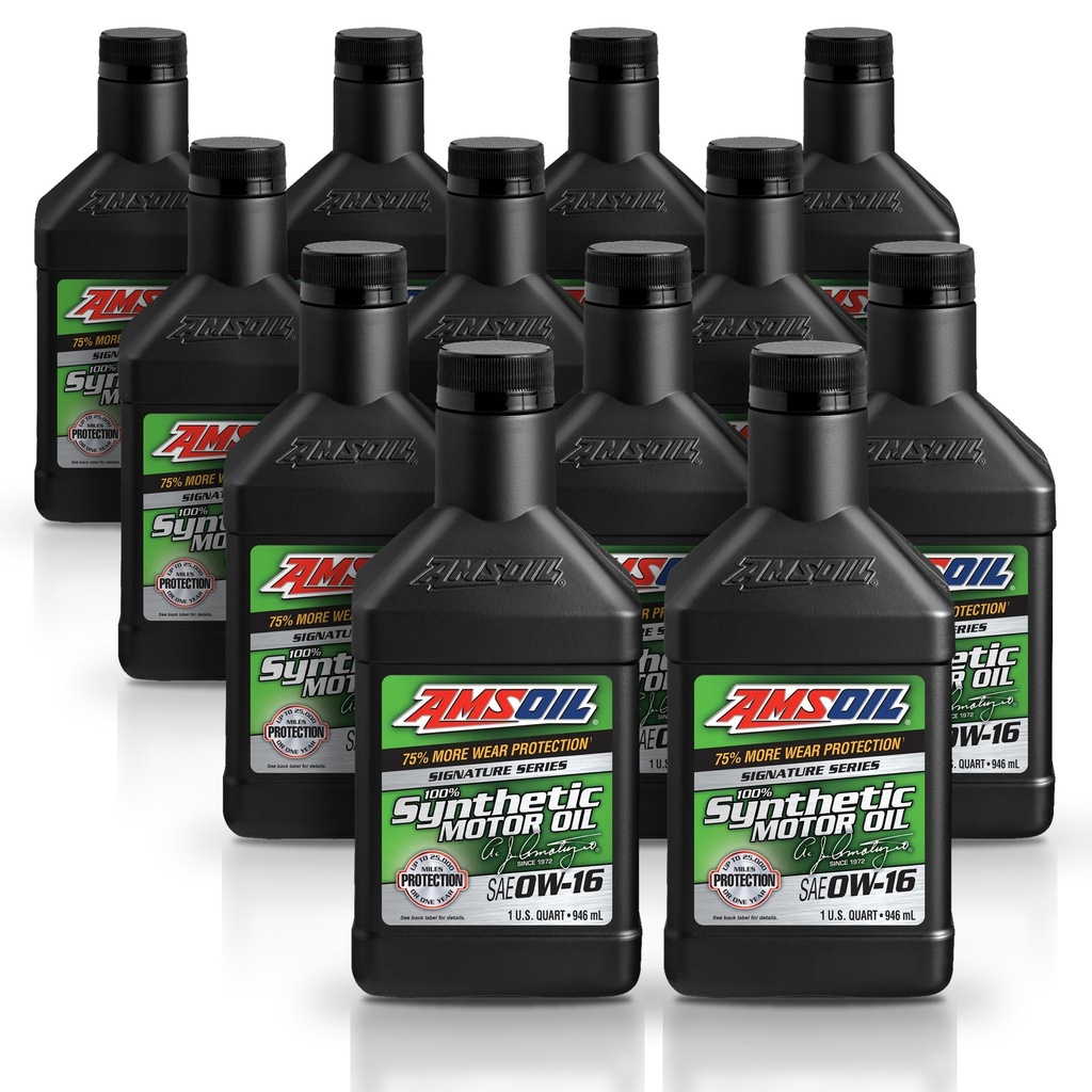 [KIT-AMAZSQT-12L] Kit 12 Litros Aceite Sintético AMSOIL Signature Series 0W16 AMSOIL
