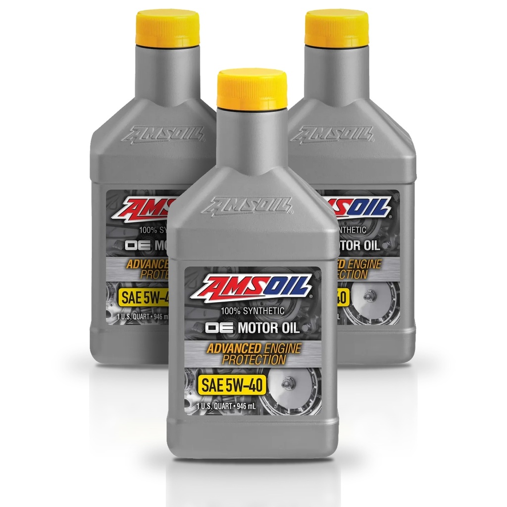 [KIT-AMOEBQT-3L] Kit 3 Litros SAE 5W40 OE Synthetic Motor Oil AMSOIL