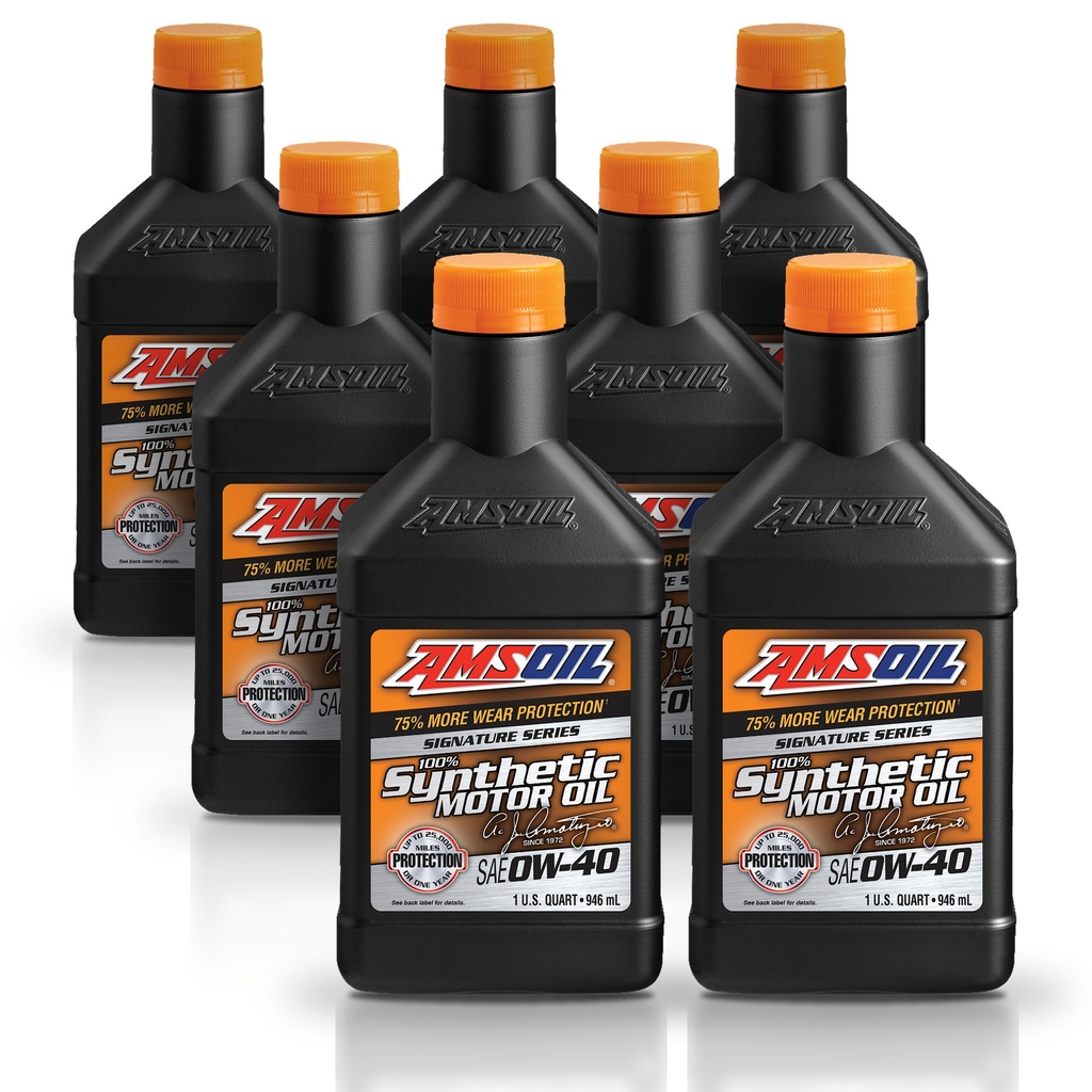 [KIT-AMAZFQT-7L] Kit 7 Litros SAE 0W40 Synthetic Motor Oil AMSOIL