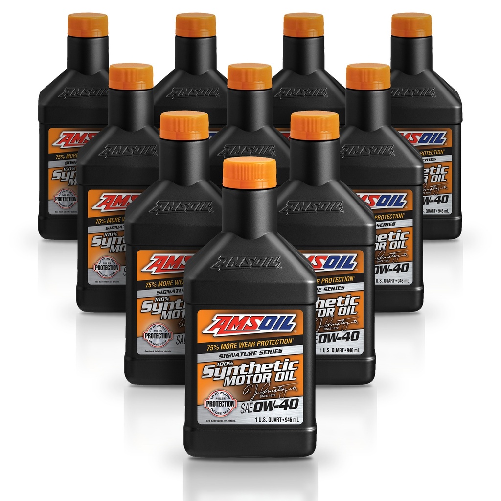 [KIT-AMAZFQT-10L] Kit 10 Litros SAE 0W40 Synthetic Motor Oil AMSOIL