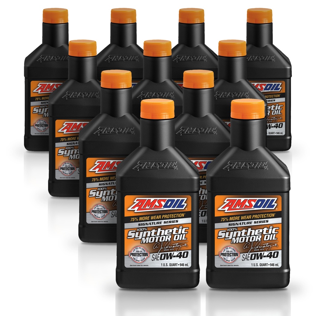 [KIT-AMAZFQT-11L] Kit 11 Litros SAE 0W40 Synthetic Motor Oil AMSOIL