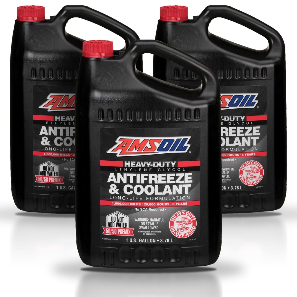 [KIT-AMANTHD1G-3G] Kit 3 Galones Heavy Duty Antifreeze & Coolant