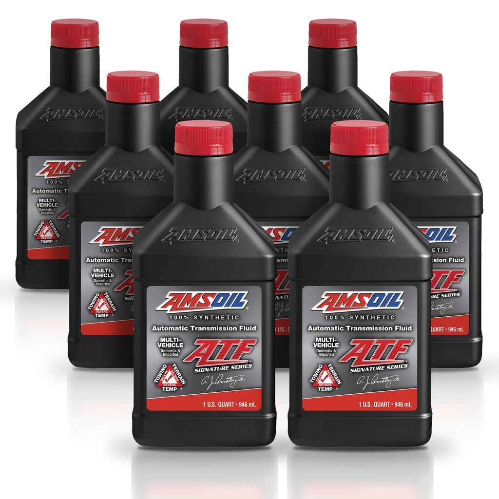 [KIT-AMATFQT-8L] Kit 8 Litros Signature Series Multi-Vehicle Synthetic Automatic Transmission Fluid