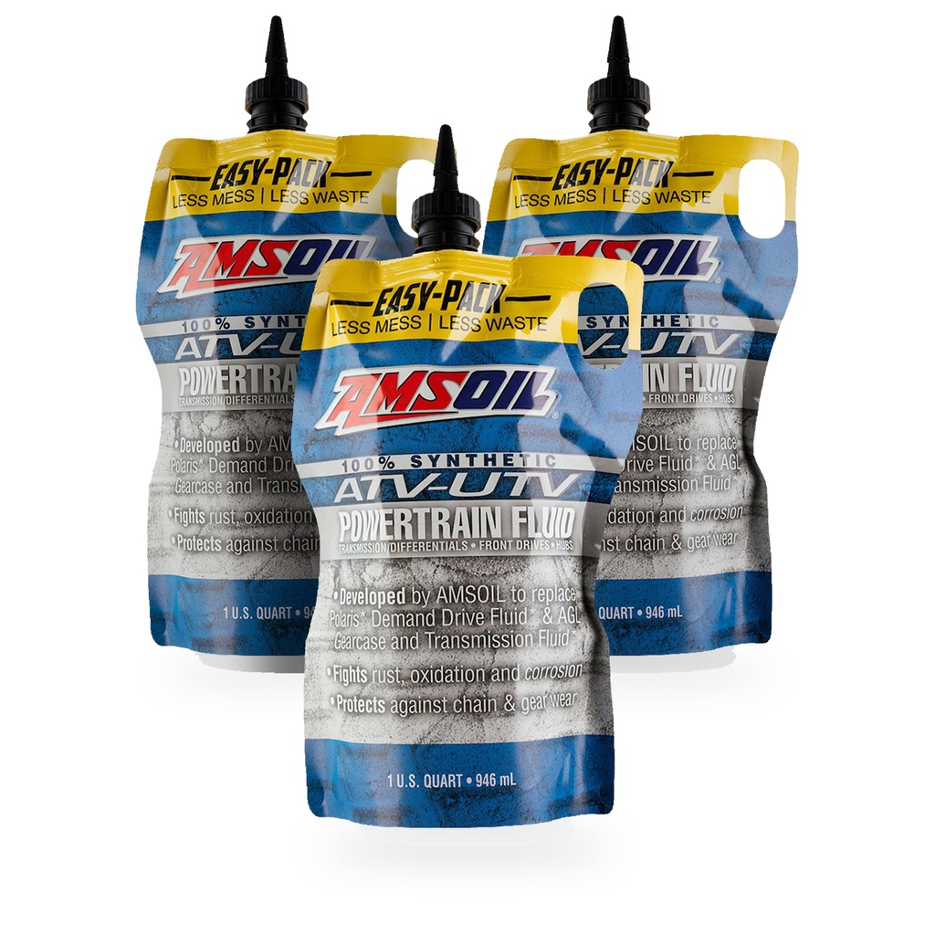 [KIT-AMAUPTPK-3L] Kit 3 Litros Synthetic ATV/UTV Powertrain Fluid