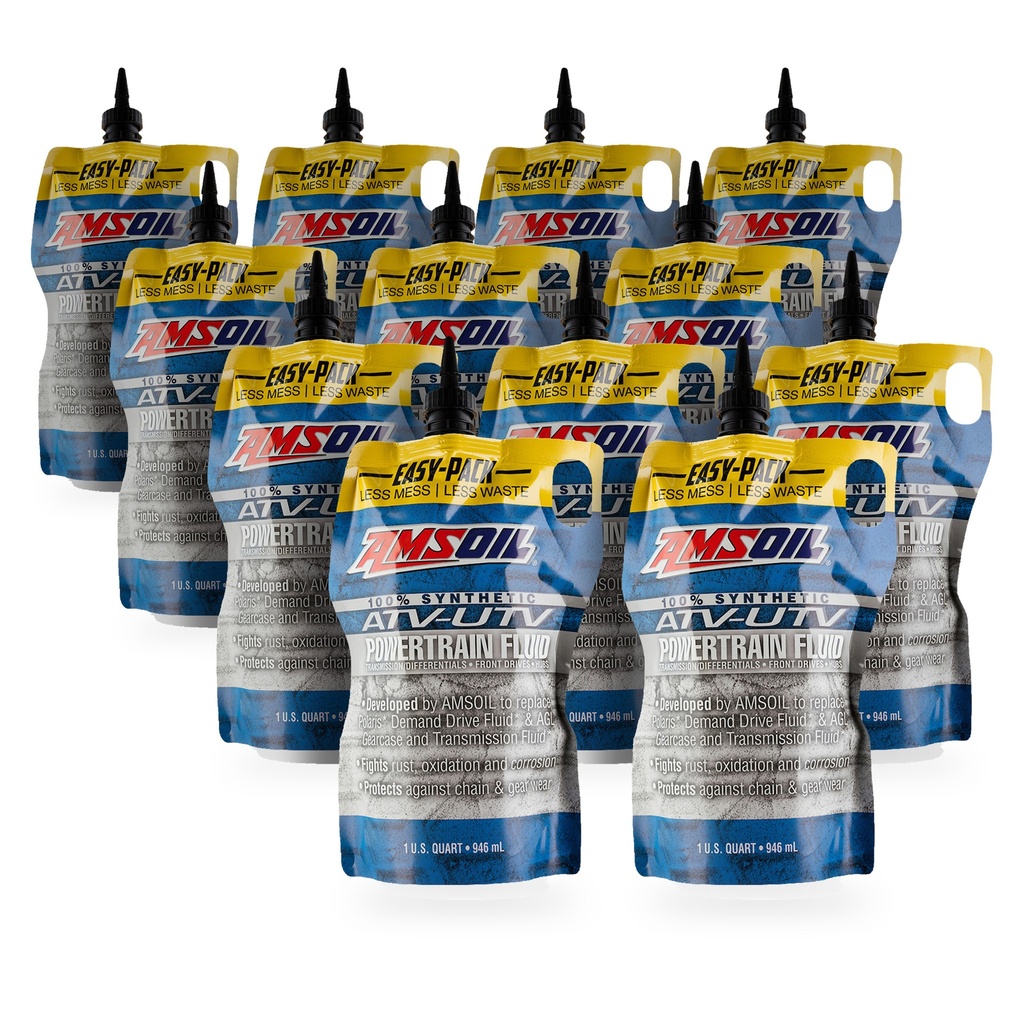 [KIT-AMAUPTPK-12L] Kit 12 Litros Synthetic ATV/UTV Powertrain Fluid