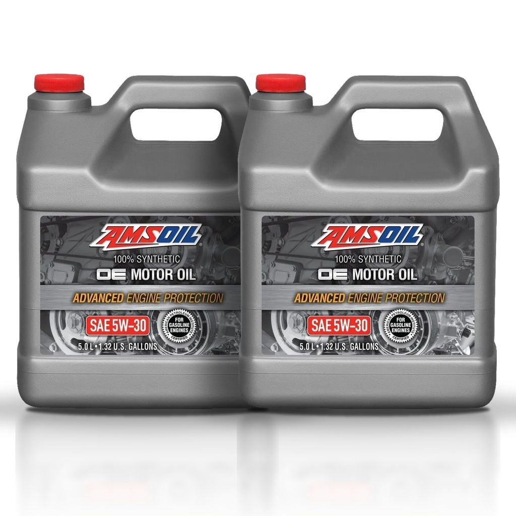[KIT-AMOEF5L-2L] Kit 2 Garrafas Aceite 5w30 Amsoil 5 Litros Sintetico Ok