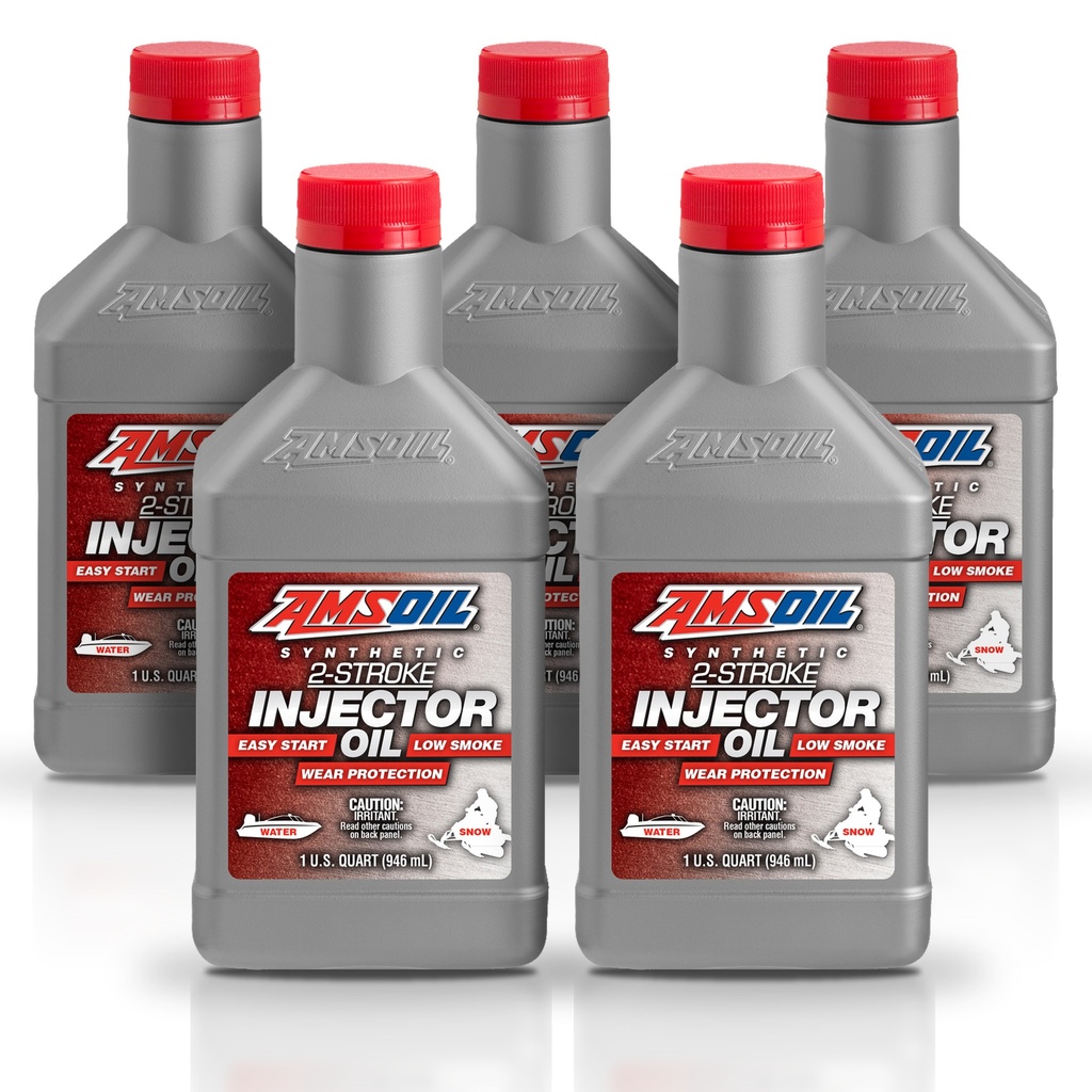 [KIT-AMAIOQT-5L] Kit 5 Aceites 2 Tiempos Amsoil Marino Lancha 5 Litros