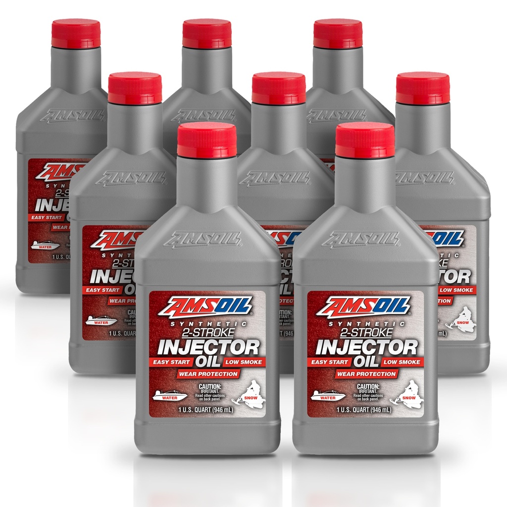 [KIT-AMAIOQT-8L] Kit 8 Aceites 2 Tiempos Amsoil Marino Lancha 8 Litros
