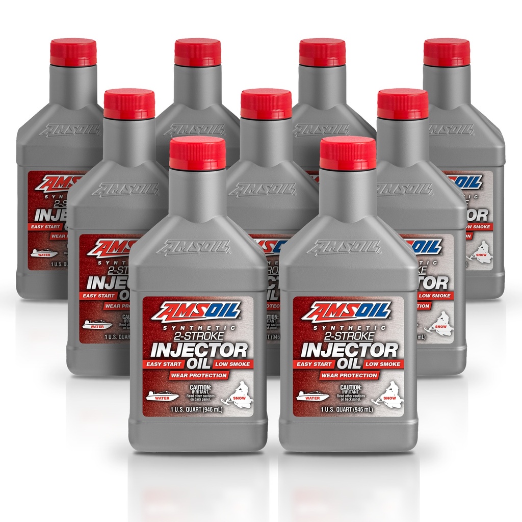 [KIT-AMAIOQT-9L] Kit 9 Aceites 2 Tiempos Amsoil Marino Lancha 9 Litros