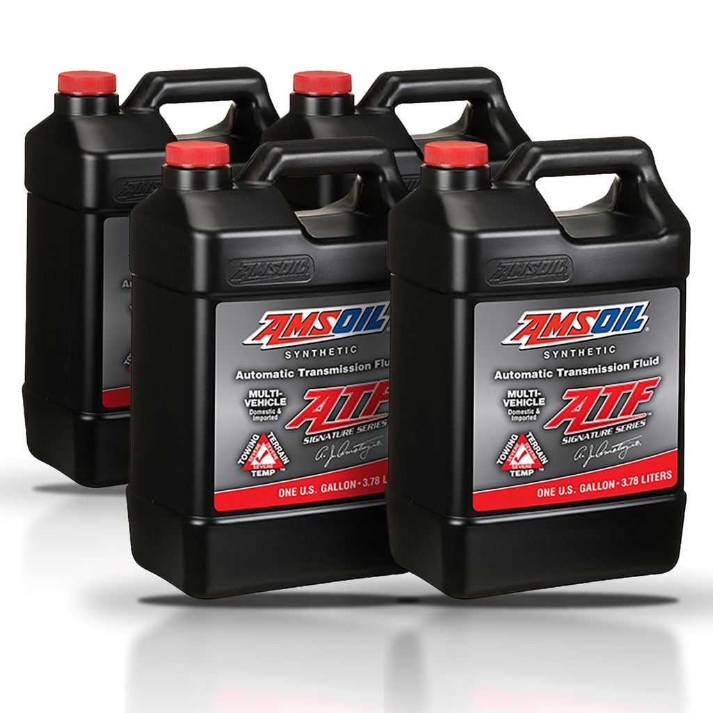 [KIT-AMATF1G-4G] Kit 4 Aceites Atf Amsoil Signature Dexron Iii 15 Litros
