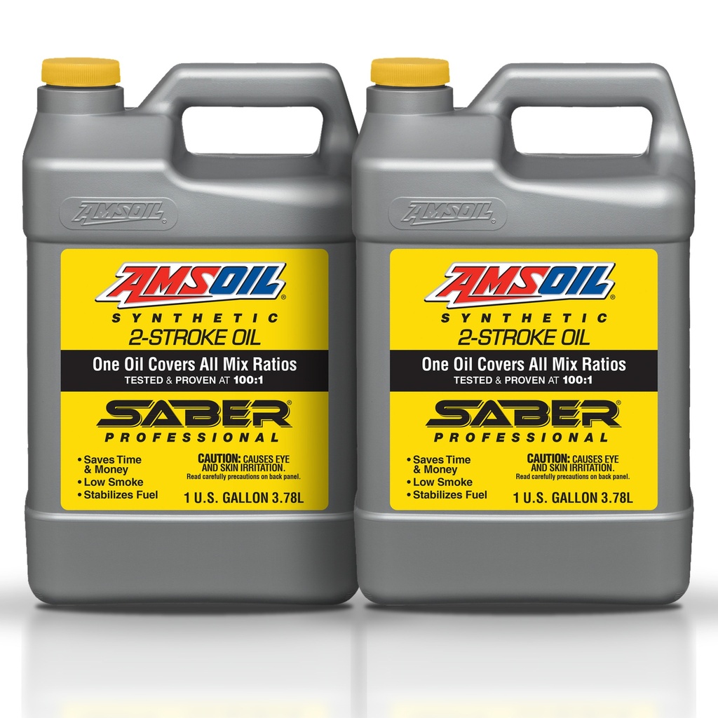 [KIT-AMATP1G-2G] Kit 2 Aceites 2T Amsoil Jaso Fd Podadora 8 Litros
