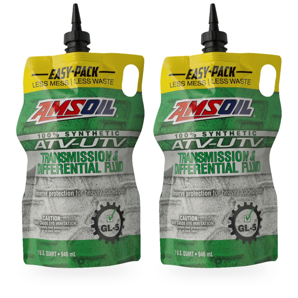 [KIT-AMAUDTPK-2L] Kit 2 Aceites Amsoil Transmision Diferencial Atv 2 Litros