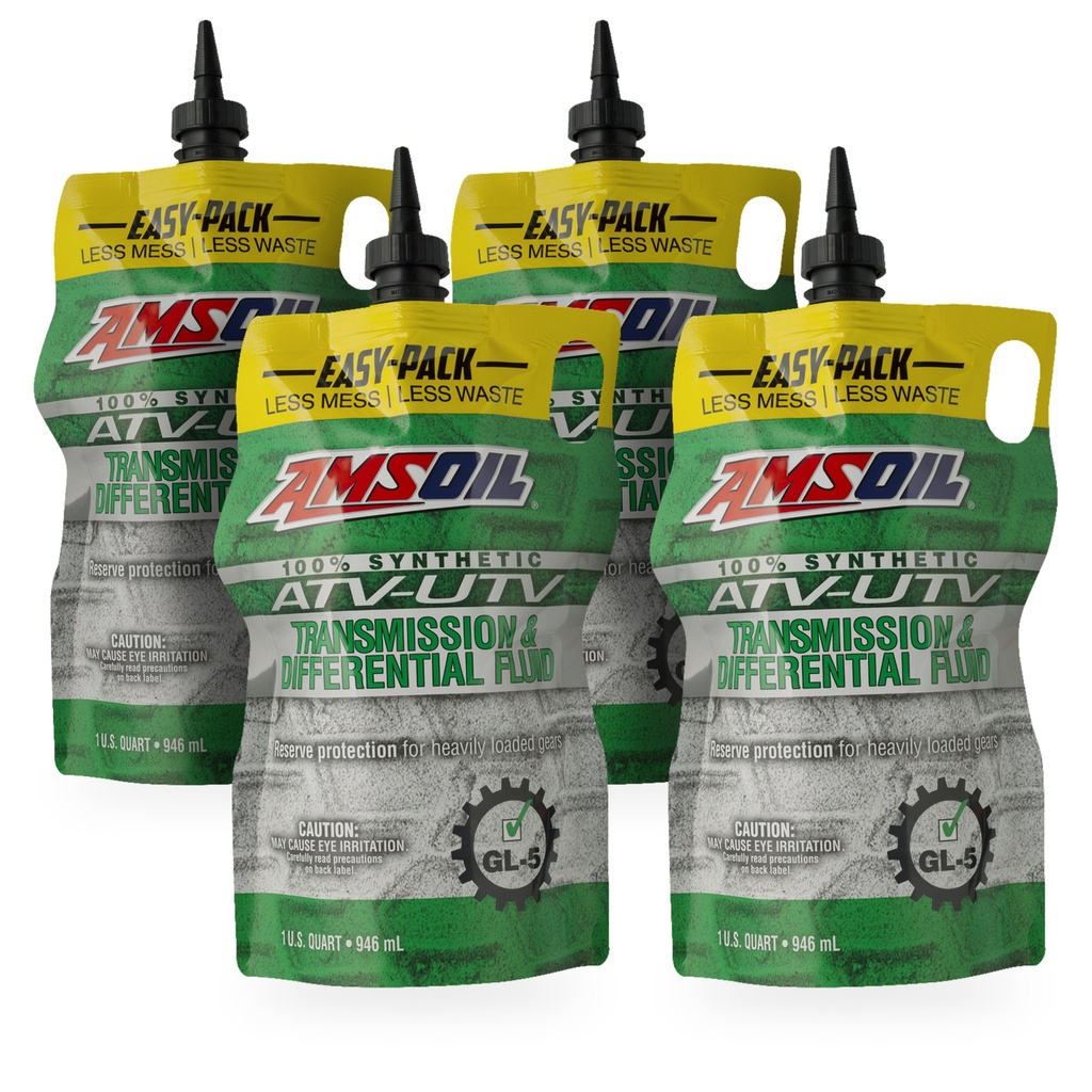 [KIT-AMAUDTPK-4L] Kit 4 Aceites Amsoil Transmision Diferencial Atv 4 Litros