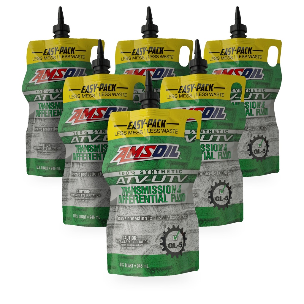 [KIT-AMAUDTPK-6L] Kit 6 Aceites Amsoil Transmision Diferencial Atv 6 Litros