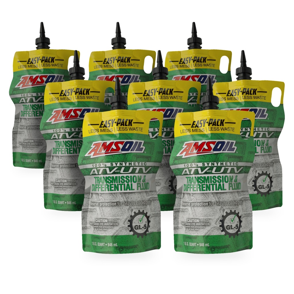 [KIT-AMAUDTPK-8L] Kit 8 Aceites Amsoil Transmision Diferencial Atv 8 Litros