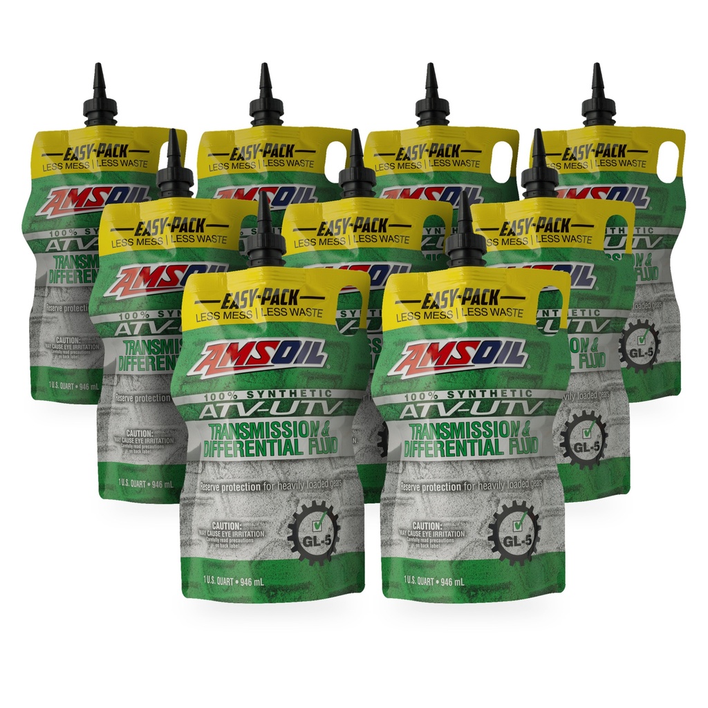 [KIT-AMAUDTPK-9L] Kit 9 Aceites Amsoil Transmision Diferencial Atv 9 Litros