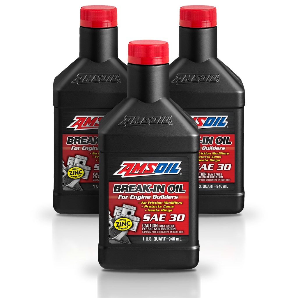 [KIT-AMBRKQT-3L] Kit 3 Aceites Sae 30 Amsoil Asentamiento Anillos 3 Litros