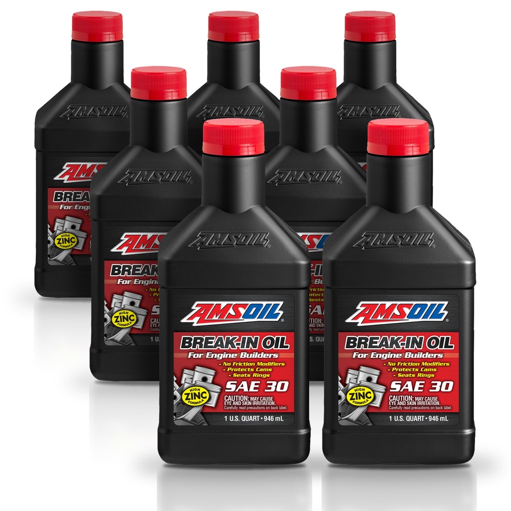 [KIT-AMBRKQT-7L] Kit 7 Aceites Sae 30 Amsoil Asentamiento Anillos 7 Litros