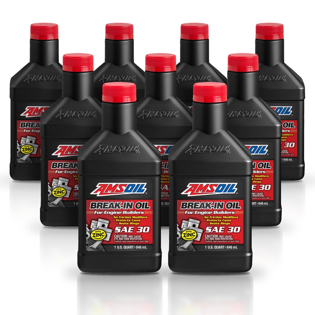 [KIT-AMBRKQT-9L] Kit 9 Aceites Sae 30 Amsoil Asentamiento Anillos 9 Litros