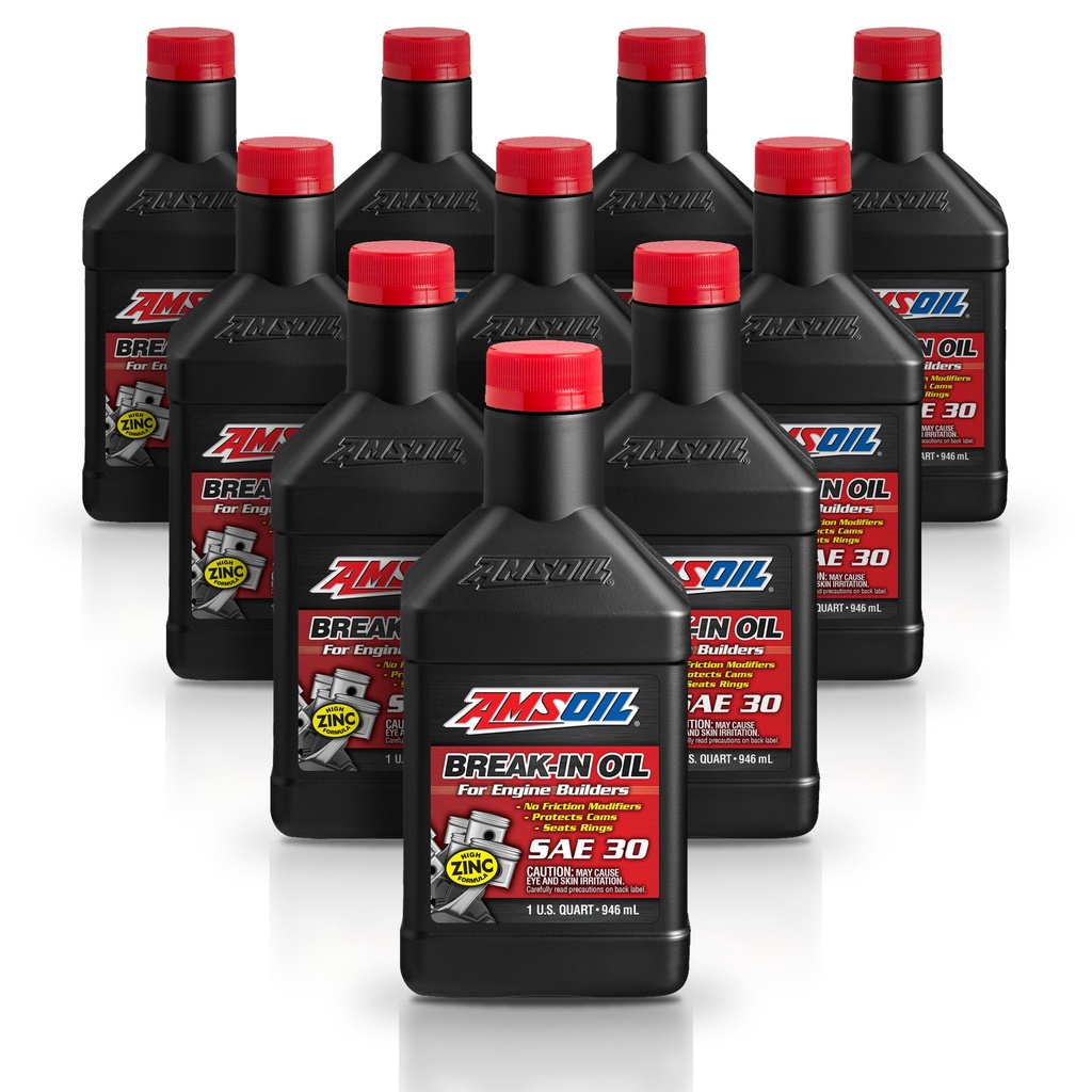 [KIT-AMBRKQT-10L] Kit 10 Aceites Sae 30 Amsoil Asentamiento Anillos 10 Litros