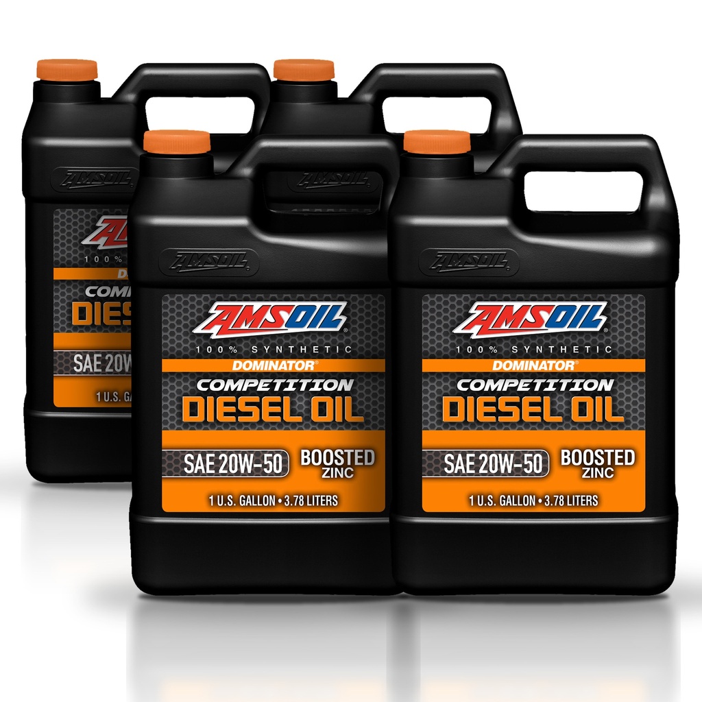 [KIT-AMDCO1G-4G] Kit 4 Aceites 20w50 Amsoil Diesel Competicion Zinc 15 Litros